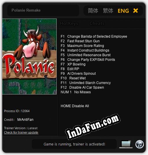 Polanie Remake: Trainer +13 [v1.6]