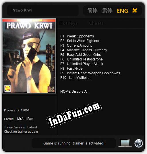 Prawo Krwi: TRAINER AND CHEATS (V1.0.30)