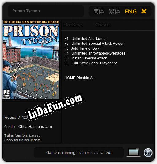 Prison Tycoon: Trainer +6 [v1.3]