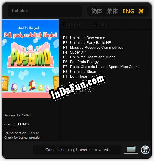 Pullblox: TRAINER AND CHEATS (V1.0.56)