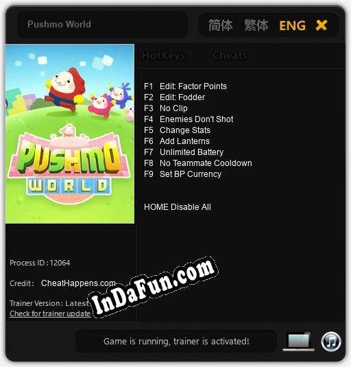 Trainer for Pushmo World [v1.0.6]