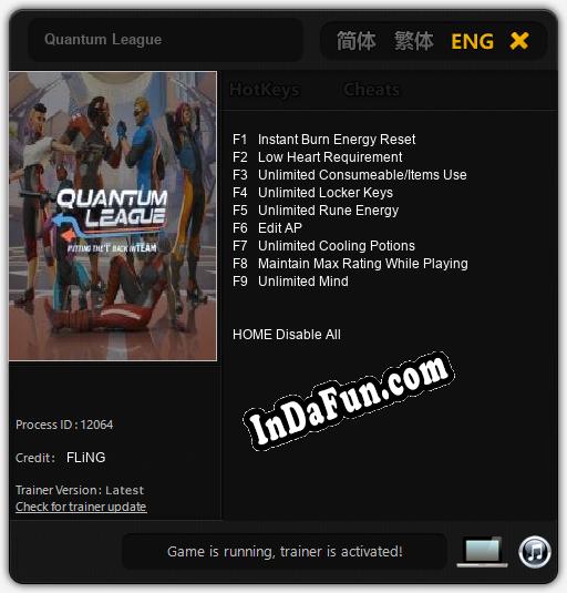 Trainer for Quantum League [v1.0.3]