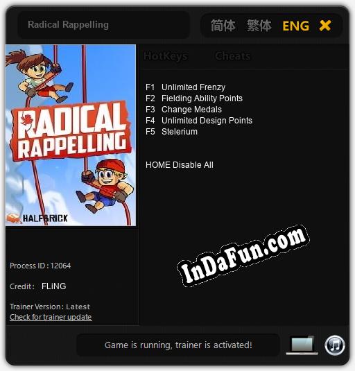 Radical Rappelling: Cheats, Trainer +5 [FLiNG]