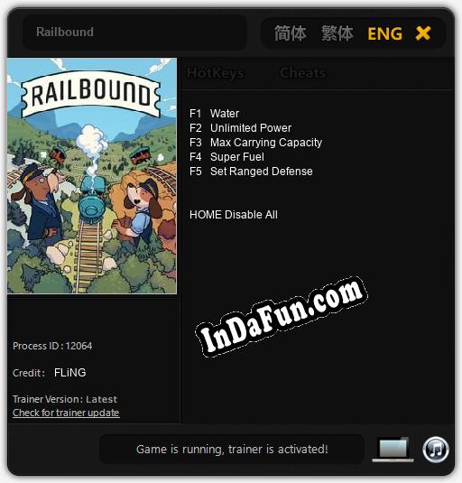 Trainer for Railbound [v1.0.2]