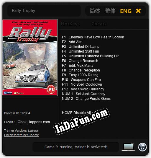 Rally Trophy: Trainer +14 [v1.2]