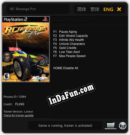 Trainer for RC Revenge Pro [v1.0.1] » Free Download PC Games Direct