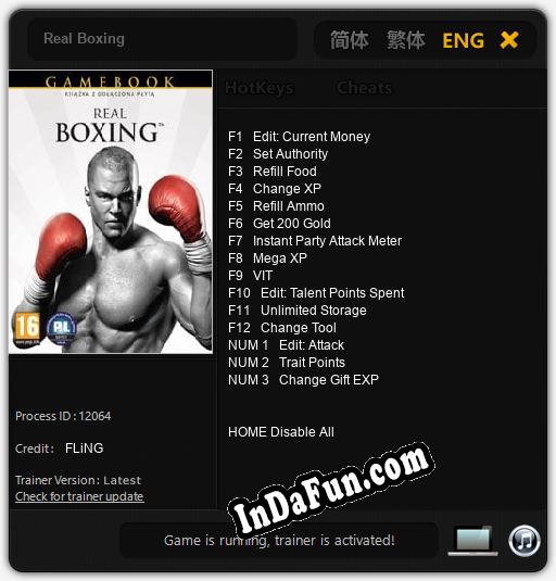 Real Boxing: Trainer +15 [v1.1]