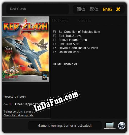Red Clash: TRAINER AND CHEATS (V1.0.70)