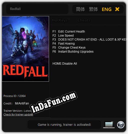 Redfall: Trainer +6 [v1.6]