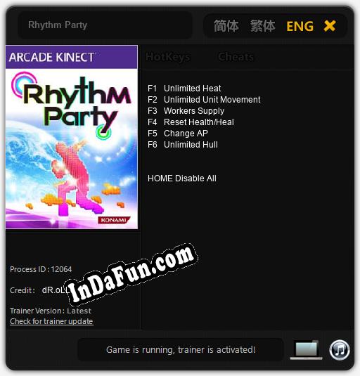 Rhythm Party: Cheats, Trainer +6 [dR.oLLe]