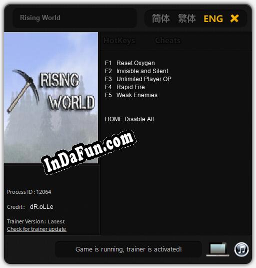 Rising World: TRAINER AND CHEATS (V1.0.43)