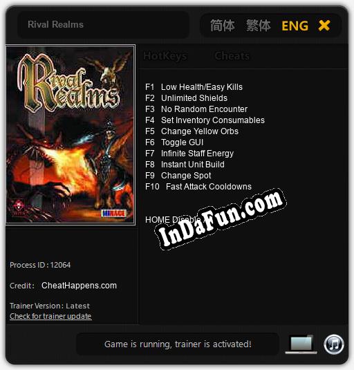 Rival Realms: Cheats, Trainer +10 [CheatHappens.com]