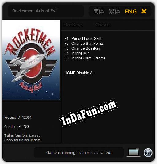 Rocketmen: Axis of Evil: Trainer +5 [v1.9]