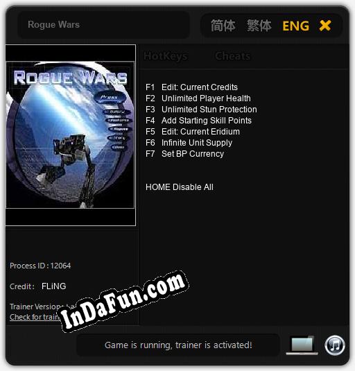 Rogue Wars: Cheats, Trainer +7 [FLiNG]