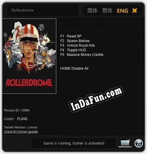 Rollerdrome: TRAINER AND CHEATS (V1.0.60)