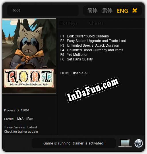 Trainer for Root [v1.0.6]