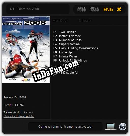 RTL Biathlon 2008: Trainer +8 [v1.9]