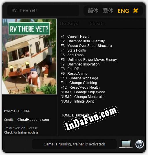 RV There Yet?: Cheats, Trainer +15 [CheatHappens.com]