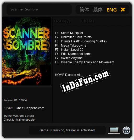 Trainer for Scanner Sombre [v1.0.3]