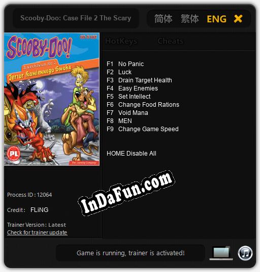 Scooby-Doo: Case File 2 The Scary Stone Dragon: TRAINER AND CHEATS (V1.0.89)