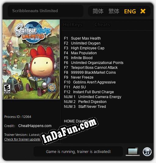 Scribblenauts Unlimited: TRAINER AND CHEATS (V1.0.58)