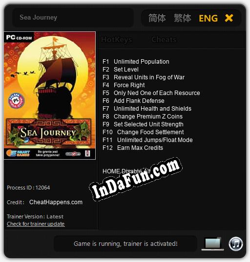 Trainer for Sea Journey [v1.0.4]