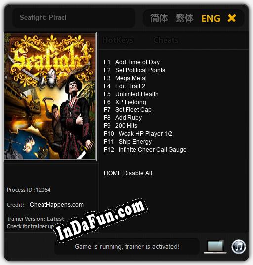 Seafight: Piraci: Cheats, Trainer +12 [CheatHappens.com]