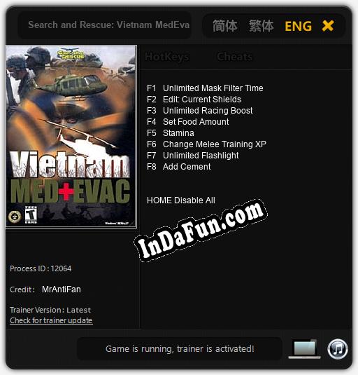 Trainer for Search and Rescue: Vietnam MedEvac [v1.0.3]