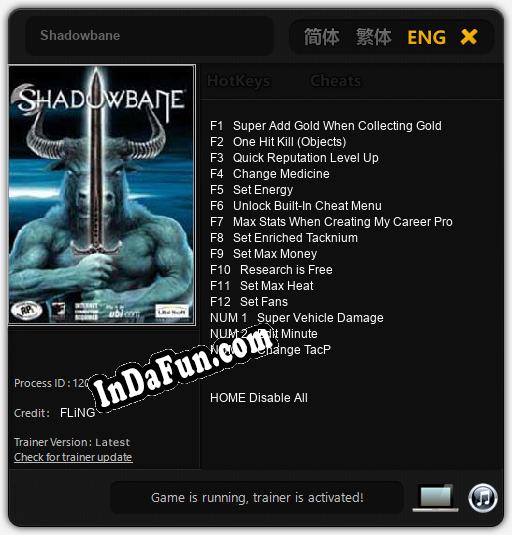 Shadowbane: Trainer +15 [v1.2] » Free Download PC Games - Direct Links ...