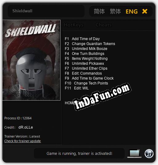 Shieldwall: Trainer +11 [v1.2]