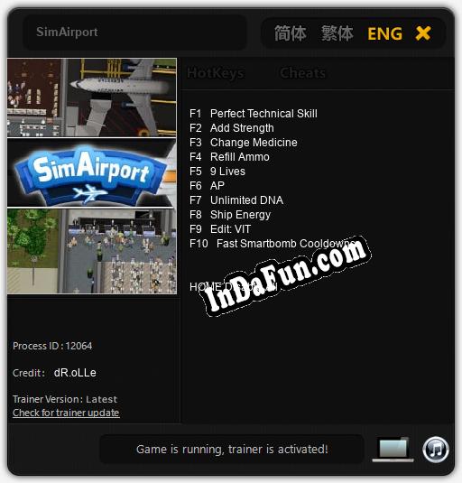 SimAirport: TRAINER AND CHEATS (V1.0.36)