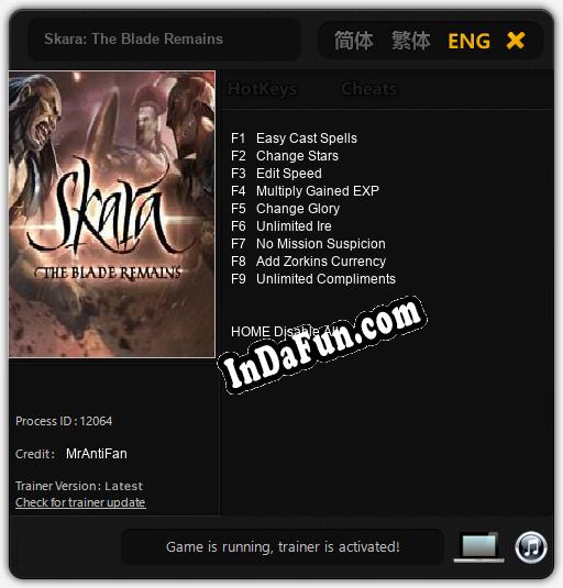 Skara: The Blade Remains: TRAINER AND CHEATS (V1.0.43)