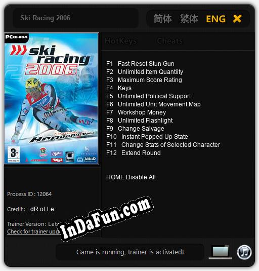 Ski Racing 2006: Cheats, Trainer +12 [dR.oLLe]