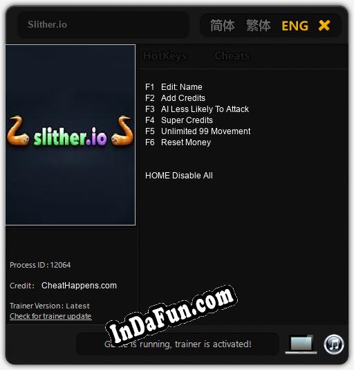 Slither.io: TRAINER AND CHEATS (V1.0.15)