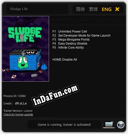 Sludge Life: Trainer +5 [v1.9]