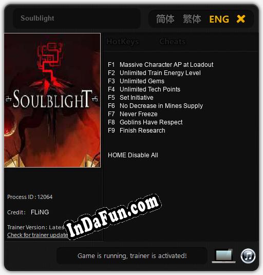 Soulblight: TRAINER AND CHEATS (V1.0.32)