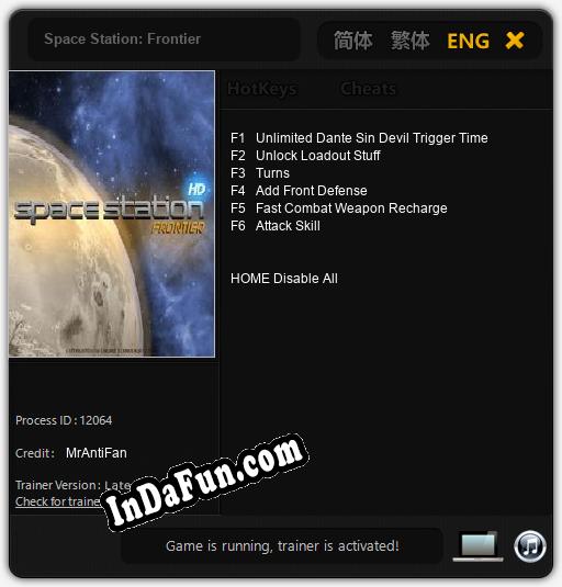 Space Station: Frontier: Trainer +6 [v1.2]