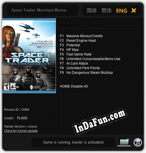 Space Trader: Merchant Marine: Trainer +9 [v1.7]