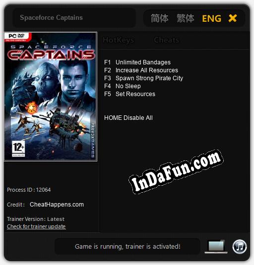 Spaceforce Captains: TRAINER AND CHEATS (V1.0.42)