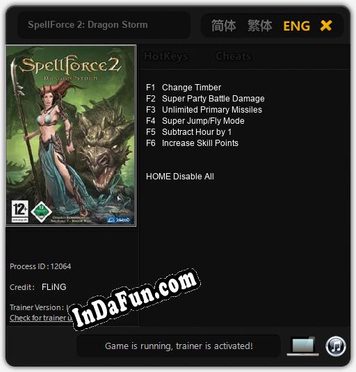 SpellForce 2: Dragon Storm: Cheats, Trainer +6 [FLiNG]