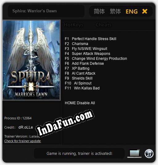 Sphira: Warrior’s Dawn: Cheats, Trainer +11 [dR.oLLe]