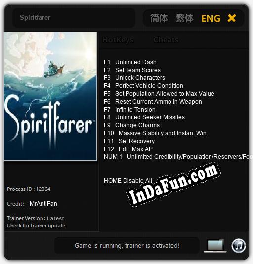 Spiritfarer: Cheats, Trainer +13 [MrAntiFan]