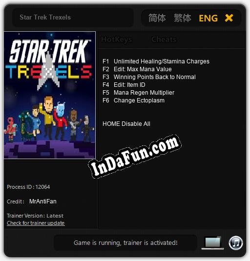 Trainer for Star Trek Trexels [v1.0.5]