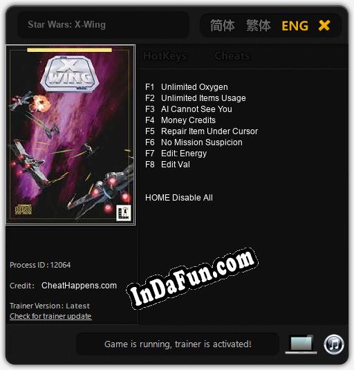 Star Wars: X-Wing: TRAINER AND CHEATS (V1.0.99)
