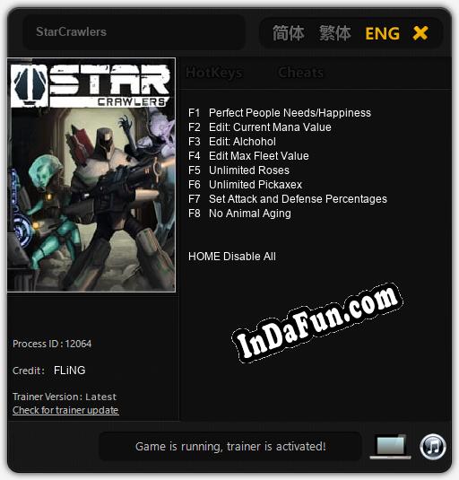 StarCrawlers: Cheats, Trainer +8 [FLiNG]