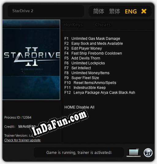 StarDrive 2: Cheats, Trainer +12 [MrAntiFan]