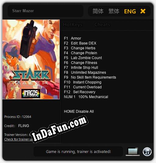 Starr Mazer: TRAINER AND CHEATS (V1.0.74)