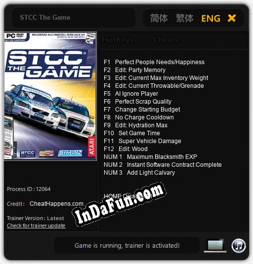 STCC The Game: Trainer +15 [v1.3]