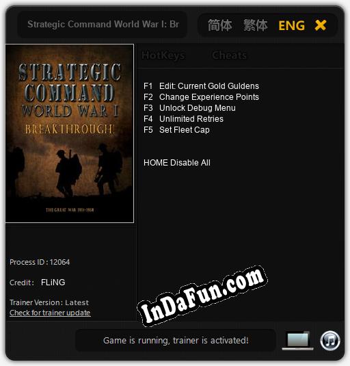 Strategic Command World War I: Breakthrough!: Cheats, Trainer +5 [FLiNG]