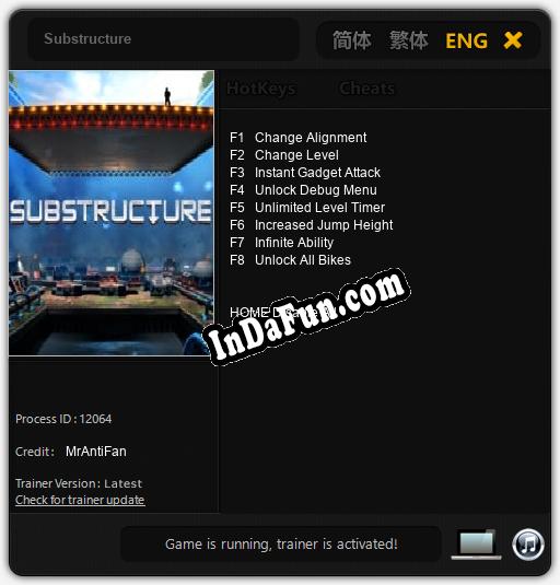 Substructure: Trainer +8 [v1.9] » Free Download PC Games - Direct Links ...